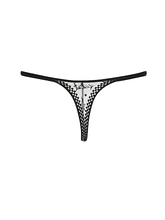 PASSIONATA | String SUZY blanc | schwarz